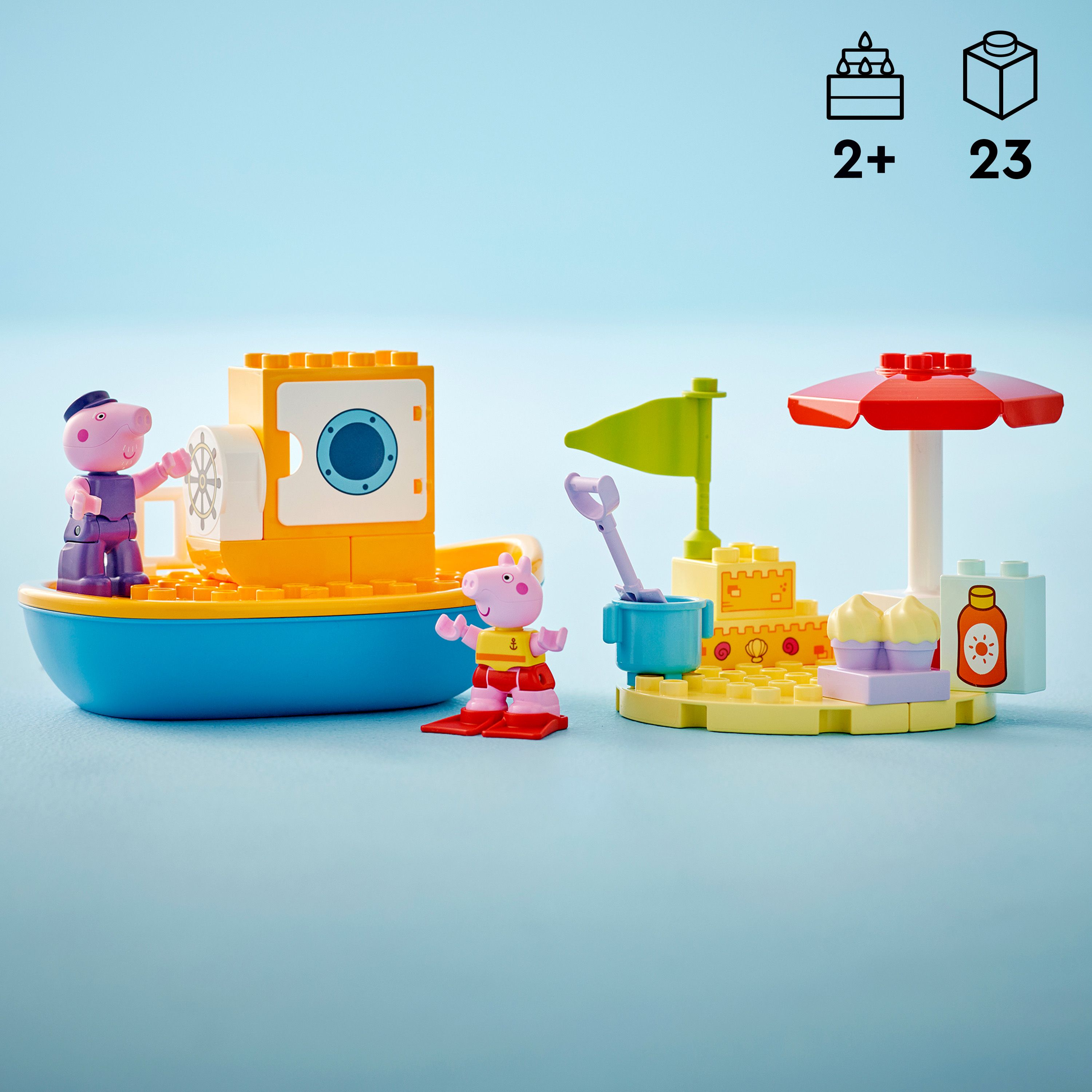 Lego® Duplo® Peppa Pig Boat Trip Playset 10432