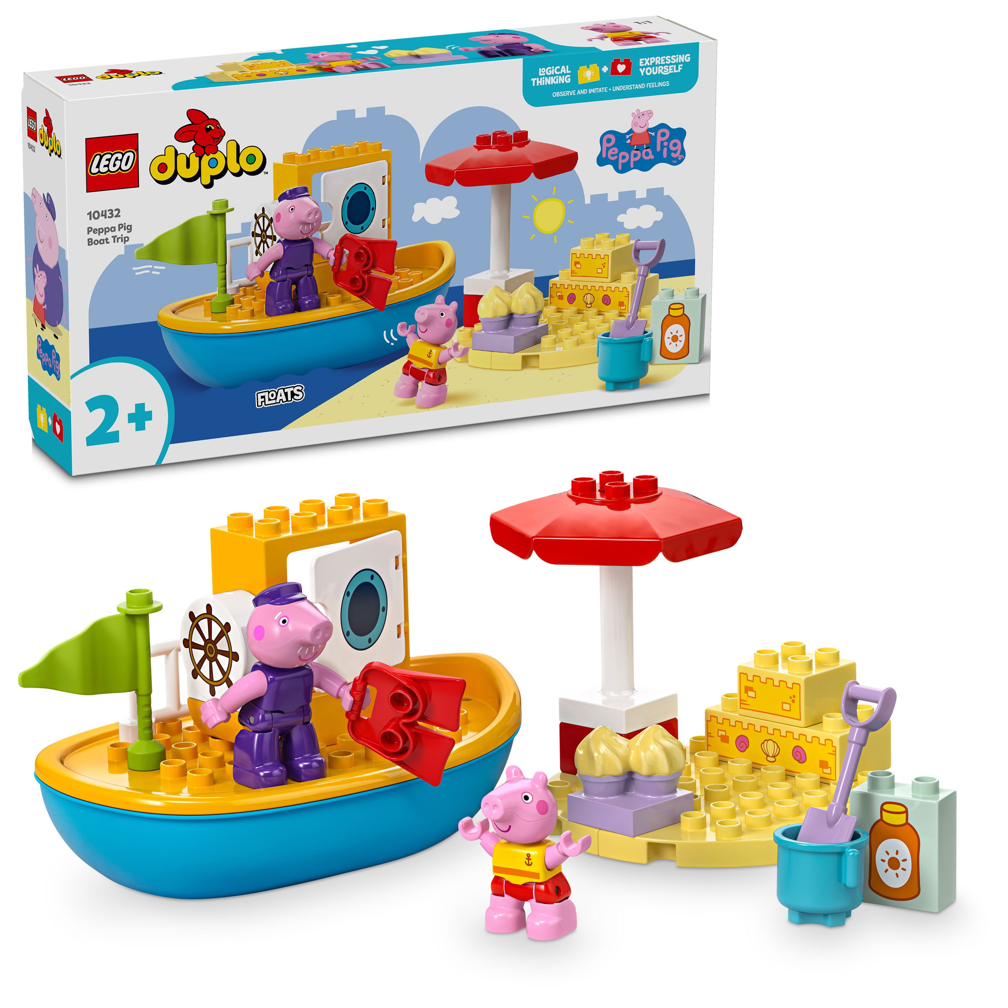 Lego® Duplo® Peppa Pig Boat Trip Playset 10432