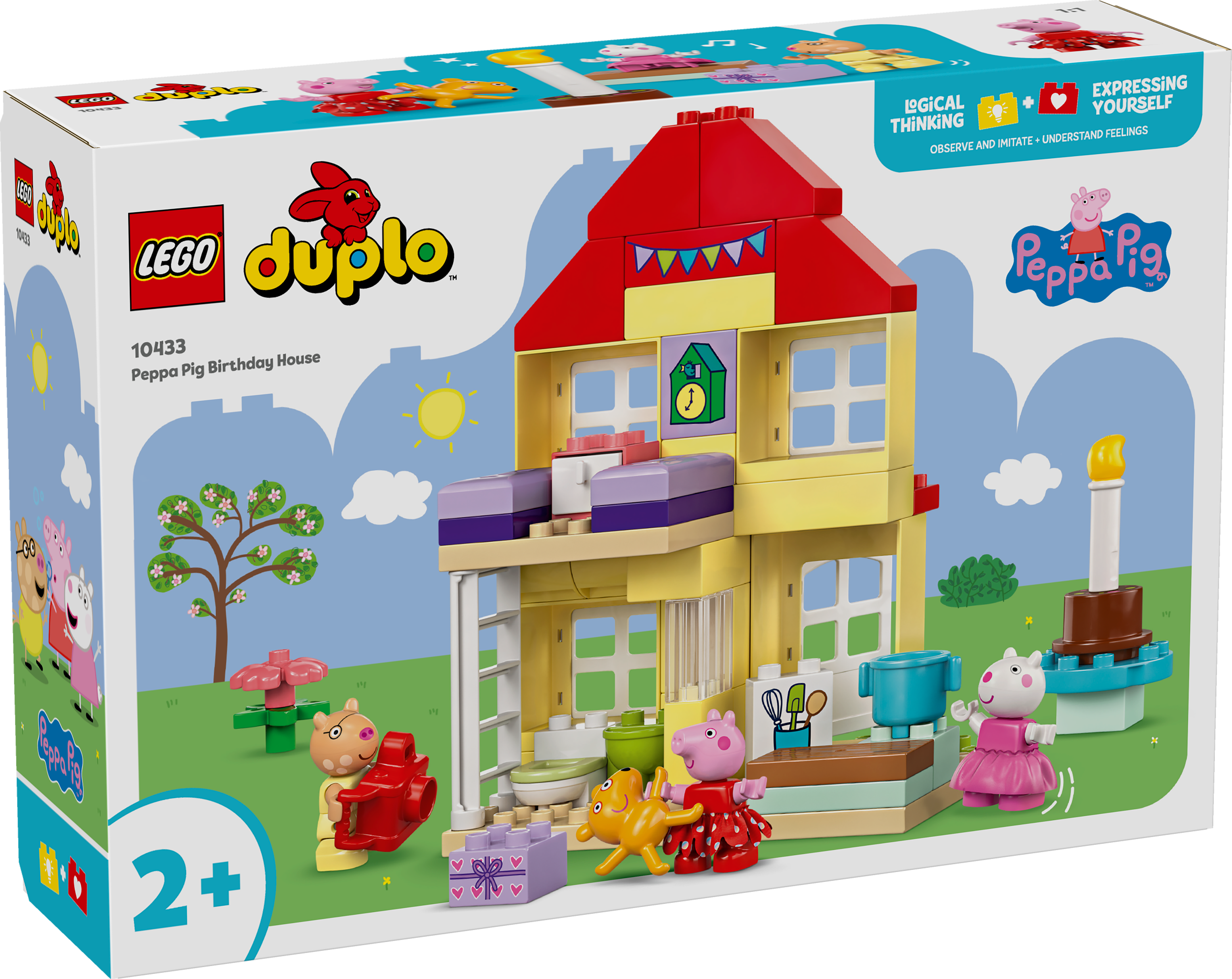Lego® Duplo® Peppa Pig Birthday House Playset 10433