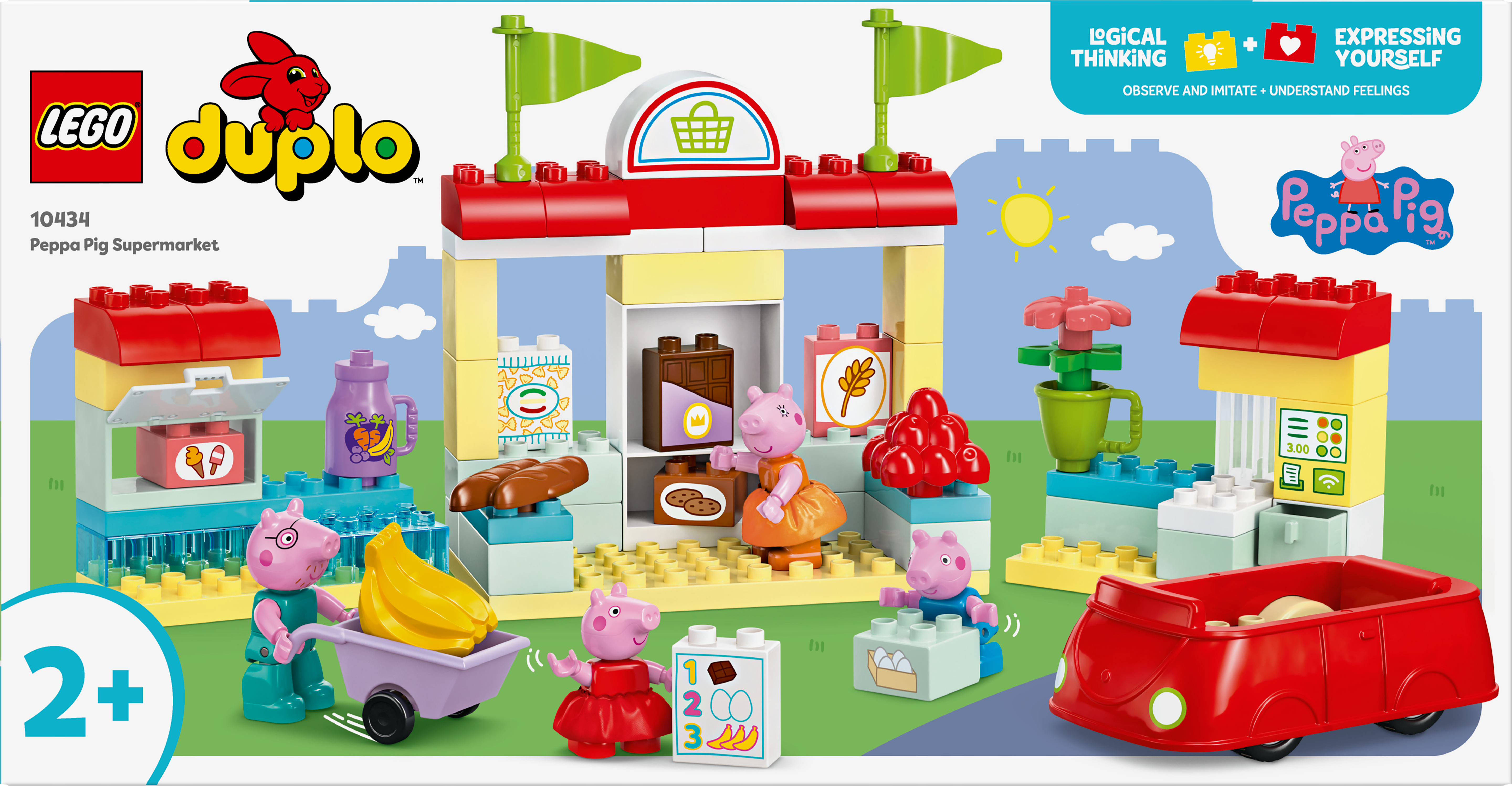 Lego® Duplo® Peppa Pig Supermarket Toy 10434