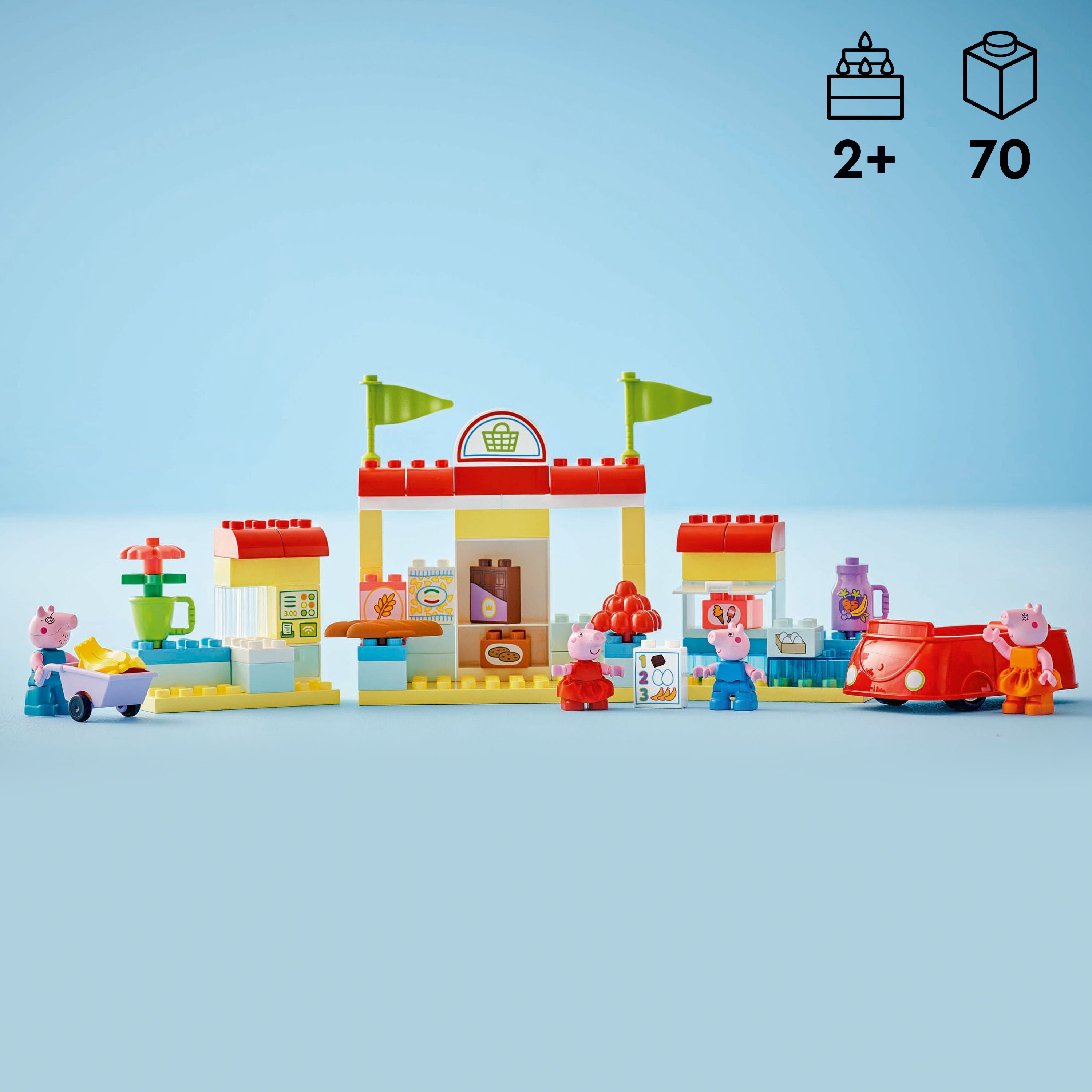 Lego® Duplo® Peppa Pig Supermarket Toy 10434