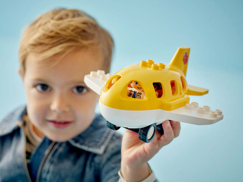 Lego® Duplo® Town First Time At The Airport Building Toy For Pretend Play 10443
