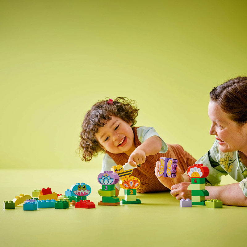 Lego® Duplo® Town Creative Garden & Flowers Colour-Sorting Stacking Toy 10444