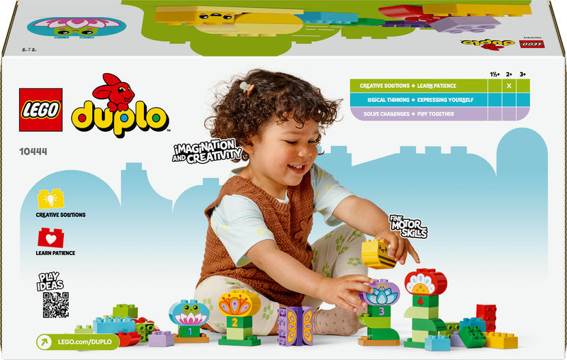 Lego® Duplo® Town Creative Garden & Flowers Colour-Sorting Stacking Toy 10444