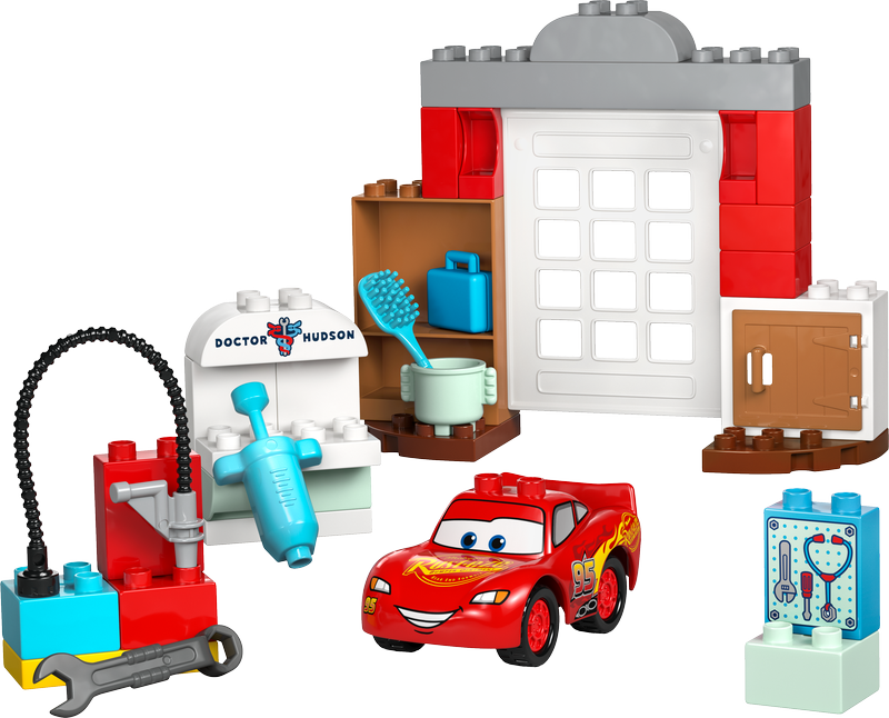 Lego® Duplo® ¦ Disney And Pixar Cars Mcqueen’s Visit To Doc’s Garage 10456
