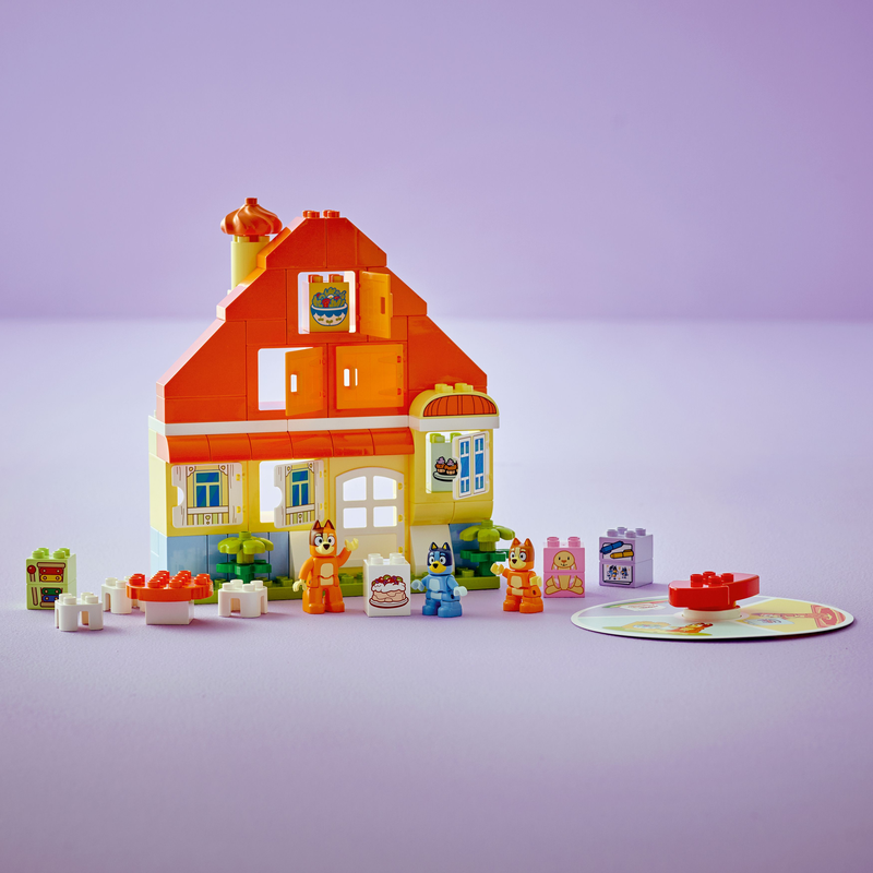 Lego Duplo Bluey: Bluey’s Family House With Memory Game 10459