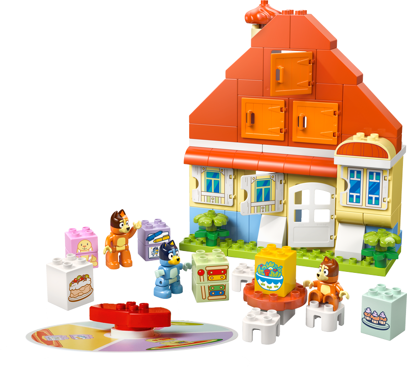 Lego Duplo Bluey: Bluey’s Family House With Memory Game 10459