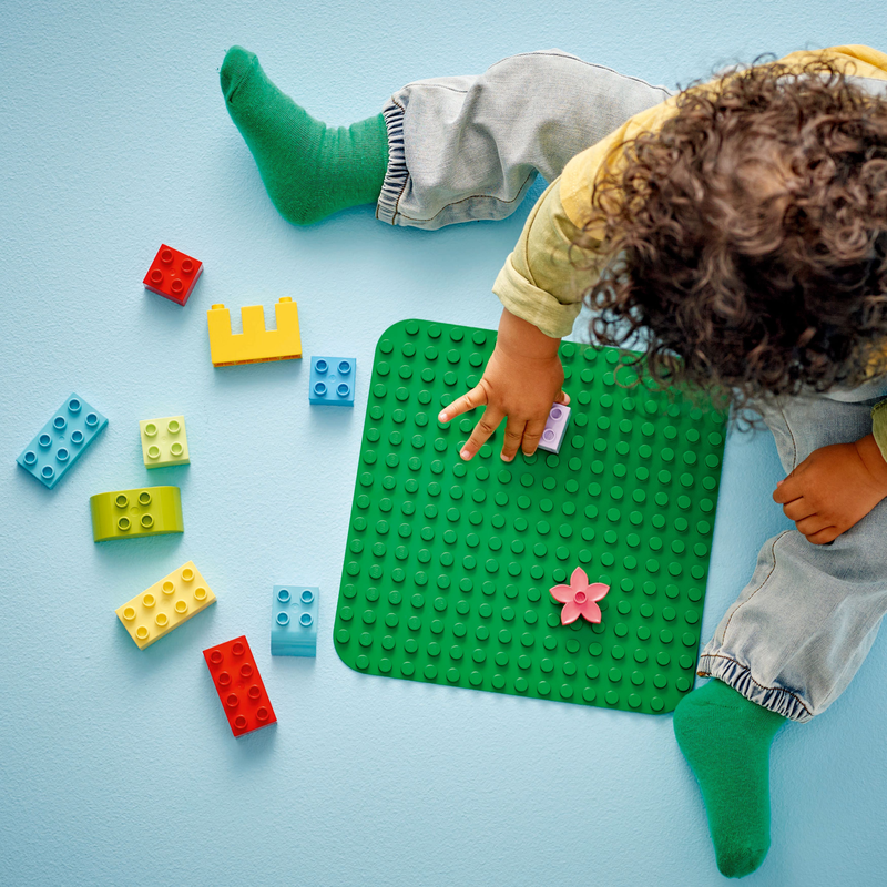 Building Plate Lego® Duplo® Green Building Plate Construction Toy 10460