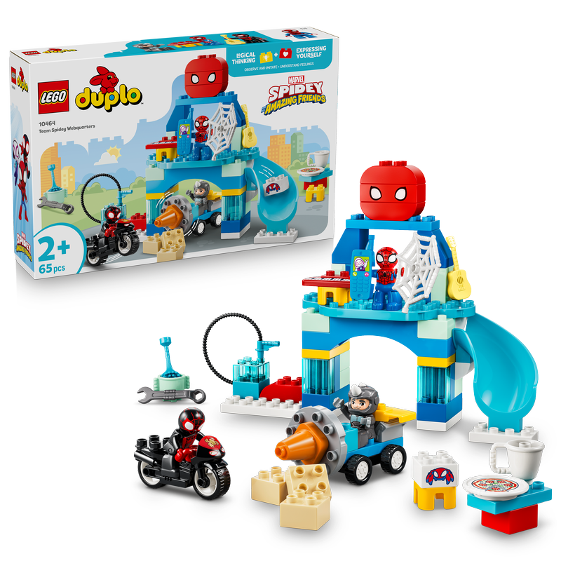 Lego Duplo Marvel Team Spidey Webquarters 10464