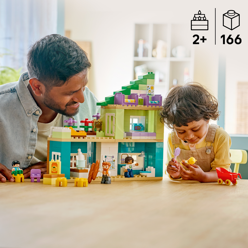 Lego® Duplo® Town 3 In 1 Modern Family House With Figures 10470