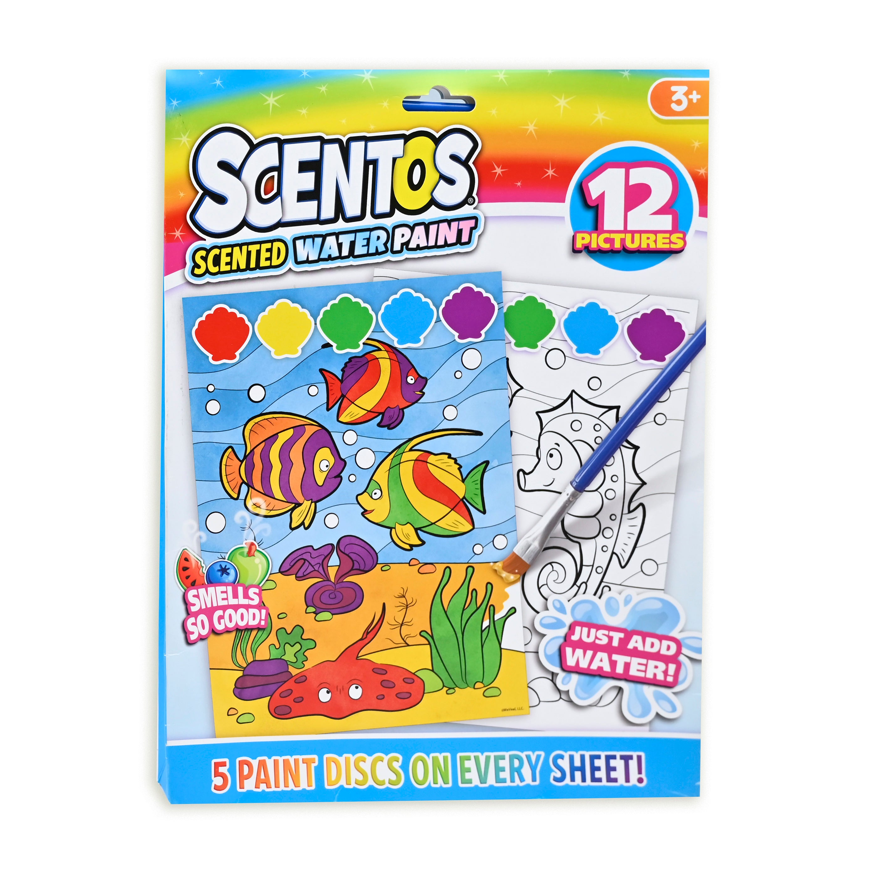 Scentos Water Painting Pictures Jungle Or Selfie Assortment