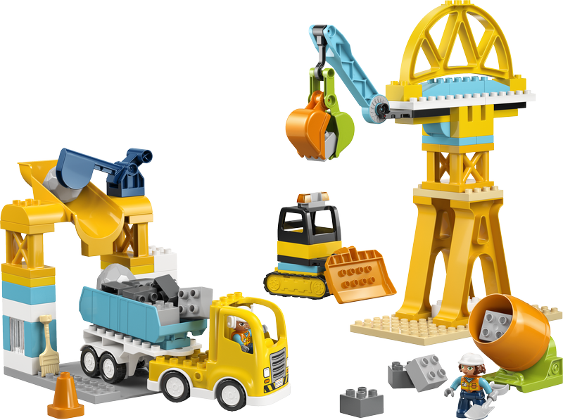 Lego® Duplo® Town 3 In 1 Construction Site And Vehicles 10476