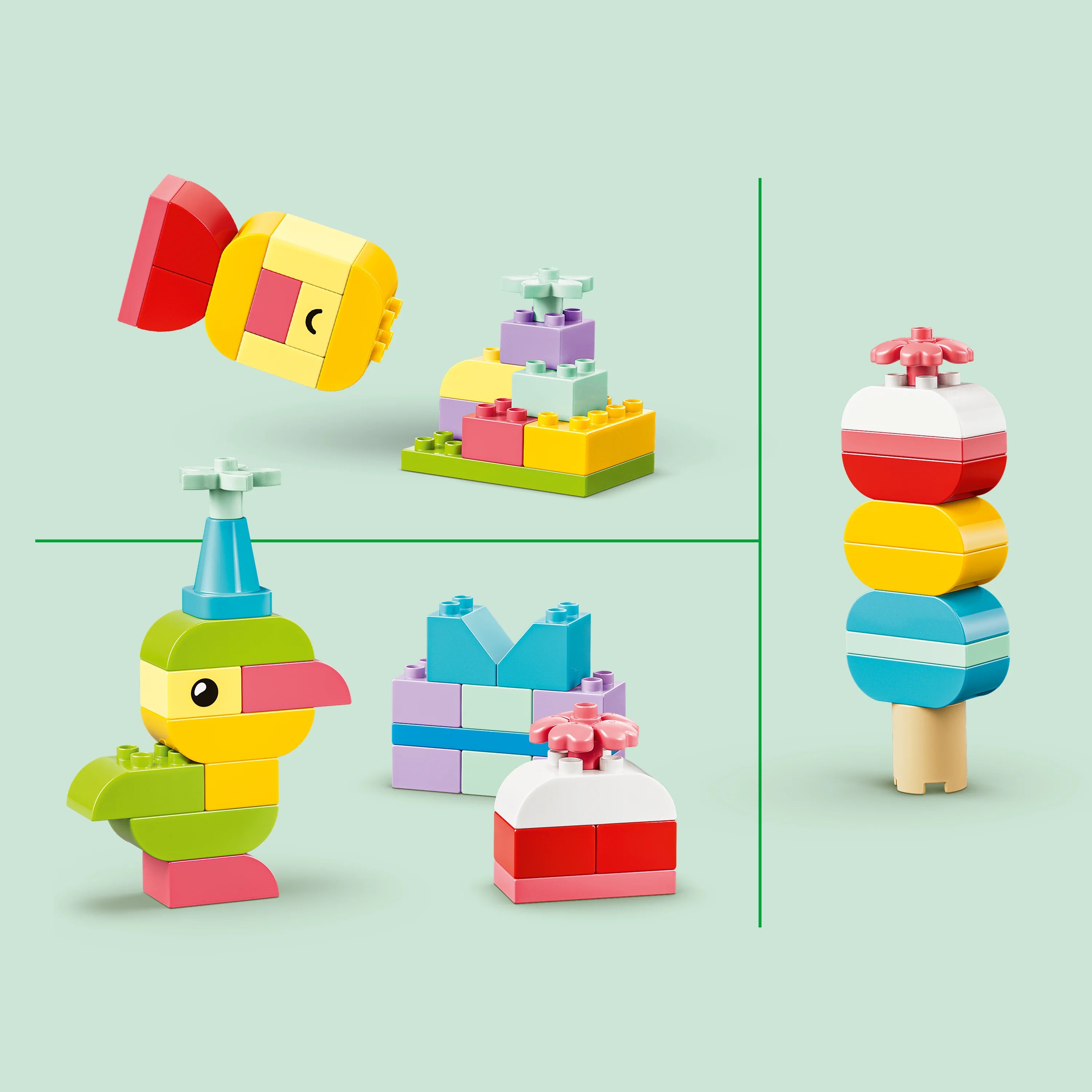 Lego Duplo Classic Colourful Creative Box Toy 10479