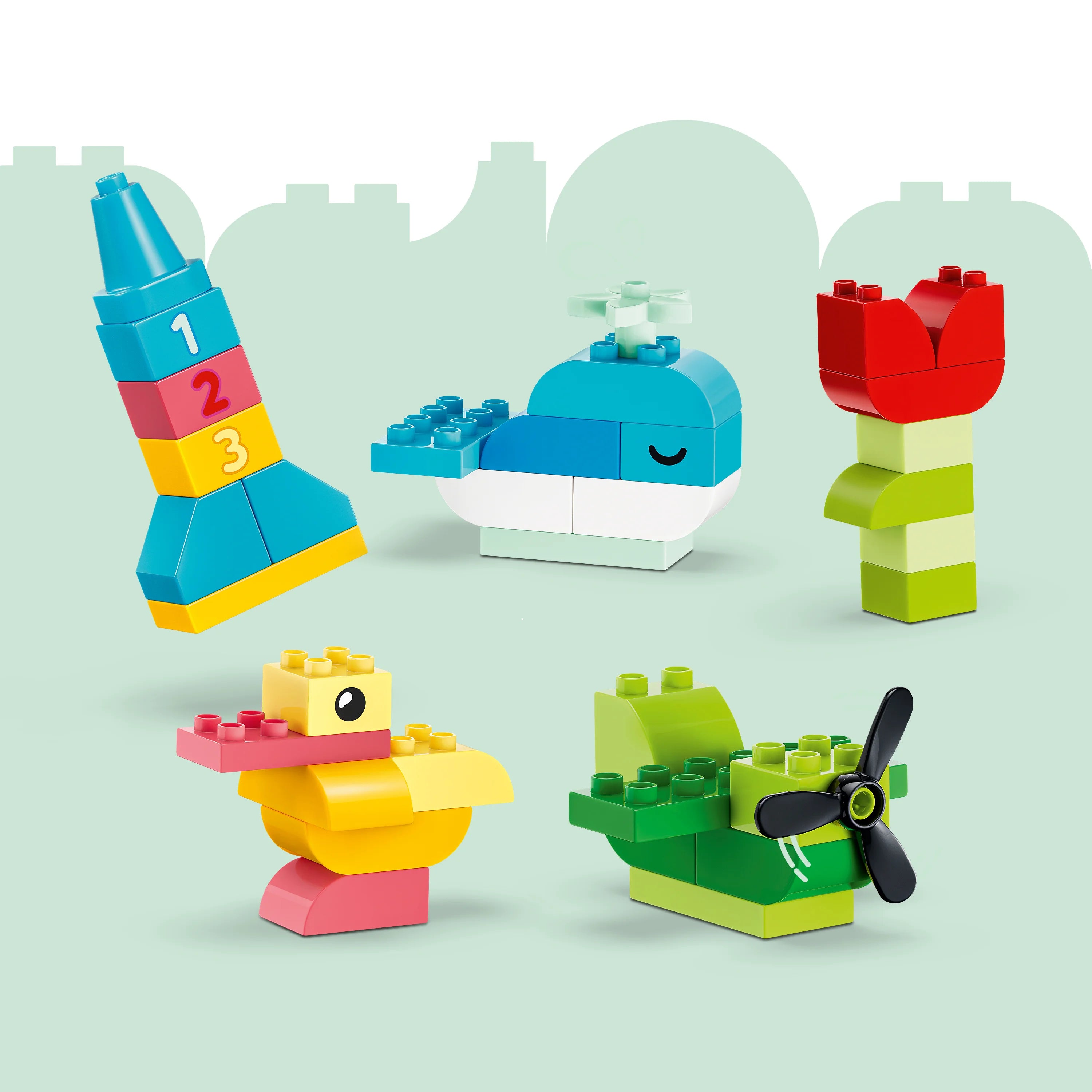 Lego Duplo Classic Colourful Creative Box Toy 10479