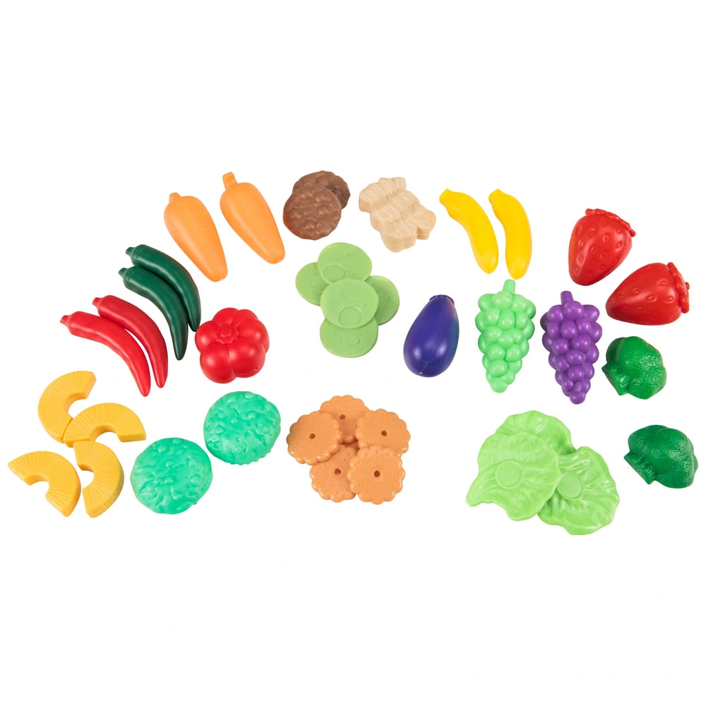 Kitchen Corner Play Food Set 120 Pieces