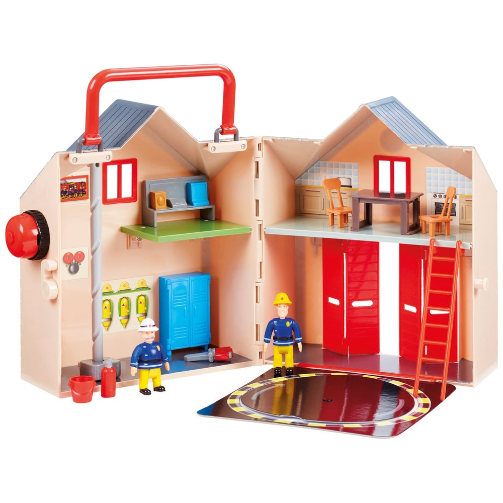 Fireman Sam Playset Deluxe Fire Station