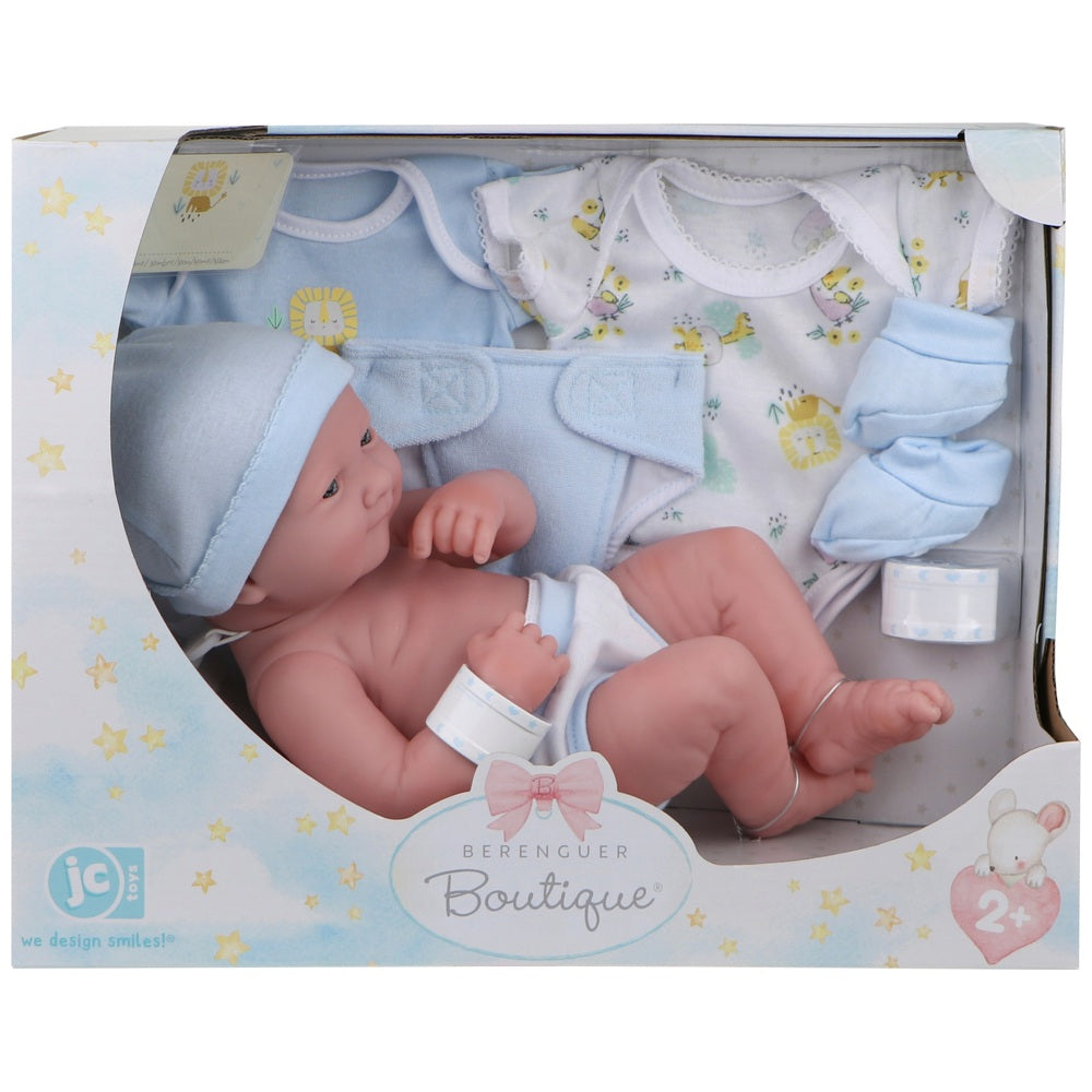 Berenguer Boutique Baby Doll La Newborn Boy Deluxe Set