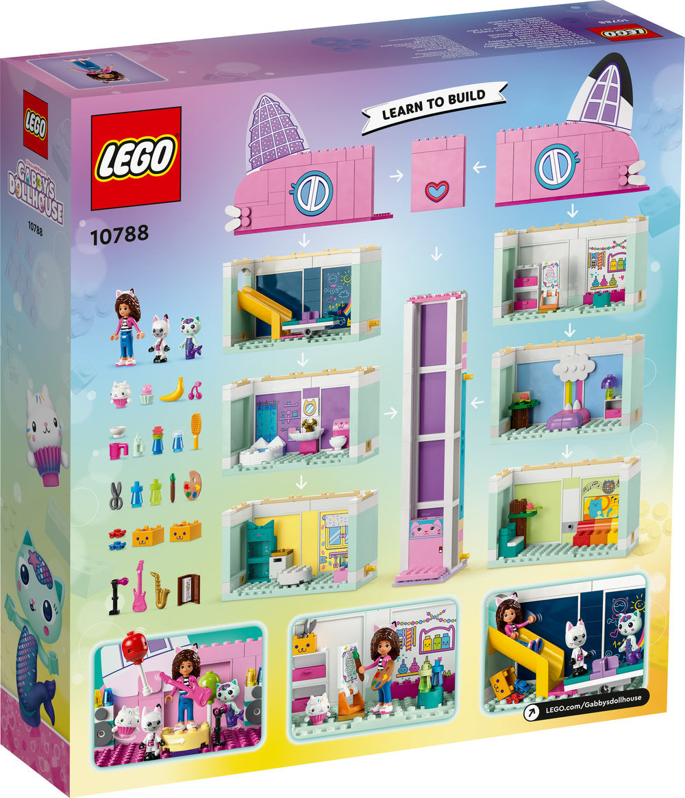 Lego® Gabby’s Dollhouse 10788 Building Toy Set (498 Pieces)