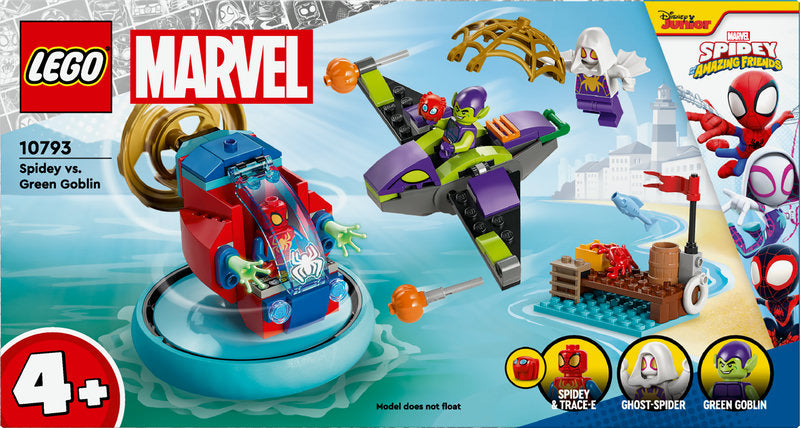 Lego® 4+ Spidey Vs. Green Goblin Super Hero Toy 10793