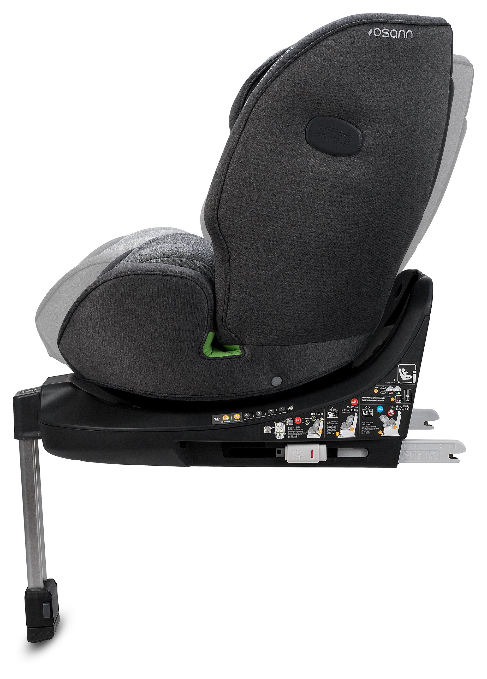 Osann One 360 Sl R129 I-Size Car Seat - Grey