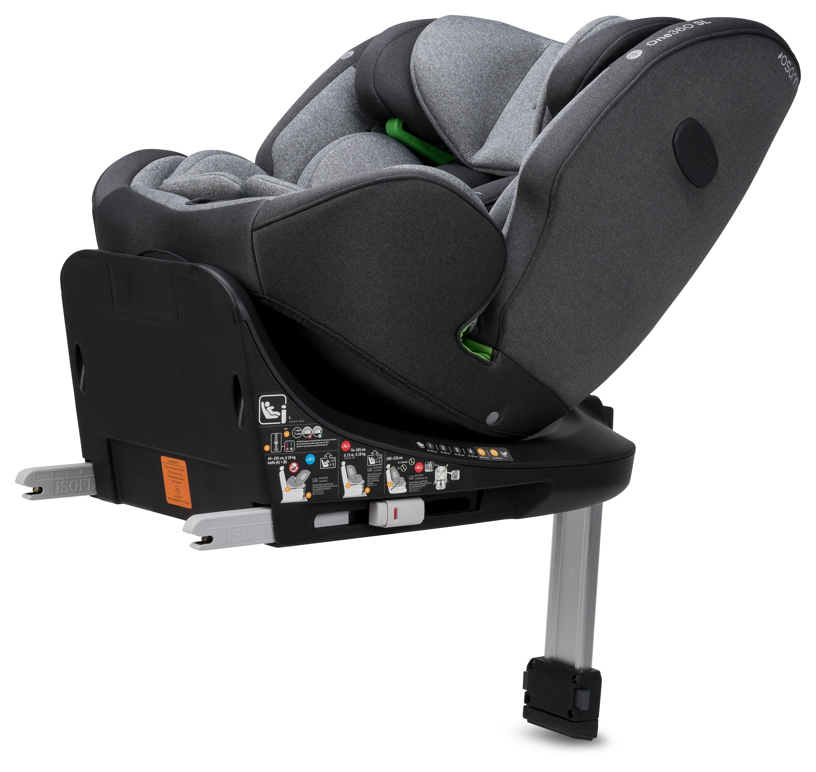Osann One 360 Sl R129 I-Size Car Seat - Grey