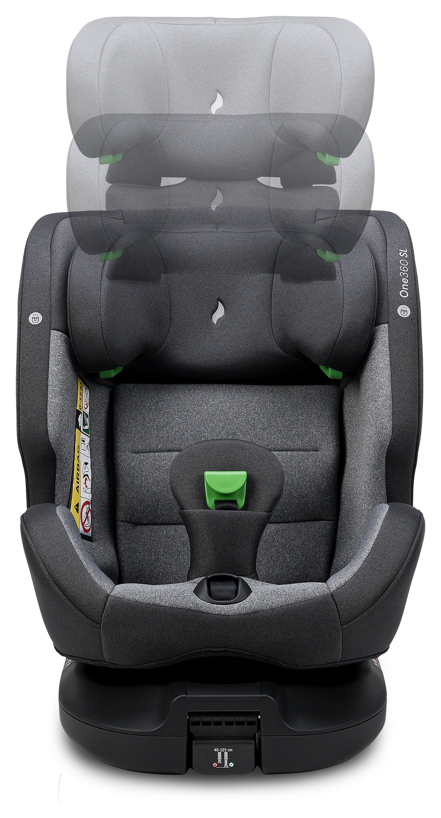 Osann One 360 Sl R129 I-Size Car Seat - Grey