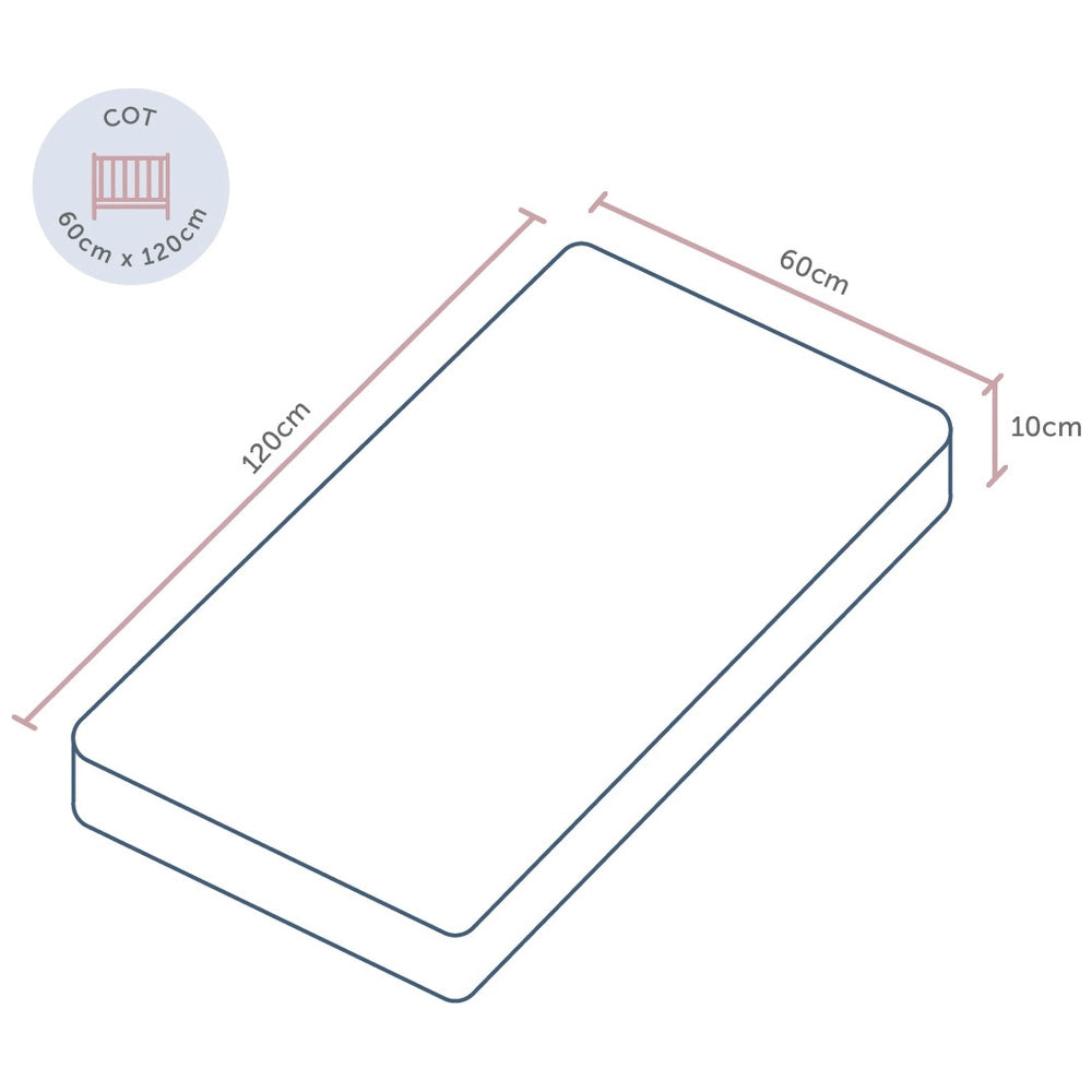 Baby Elegance Eco Fibre Cot Mattress
