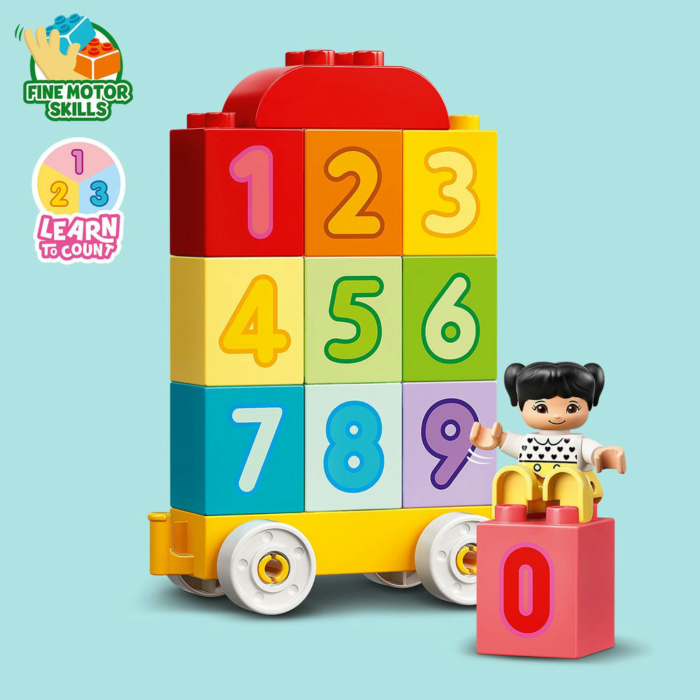 Lego® Duplo® My First Number Train - Learn To Count 10954 Building Toy (23 Pieces)