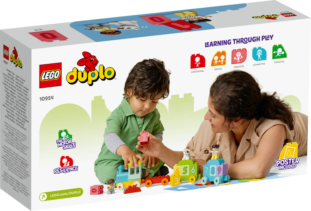 Lego® Duplo® My First Number Train - Learn To Count 10954 Building Toy (23 Pieces)