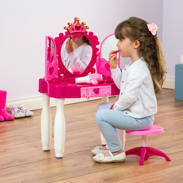 Light & Sounds Vanity Table