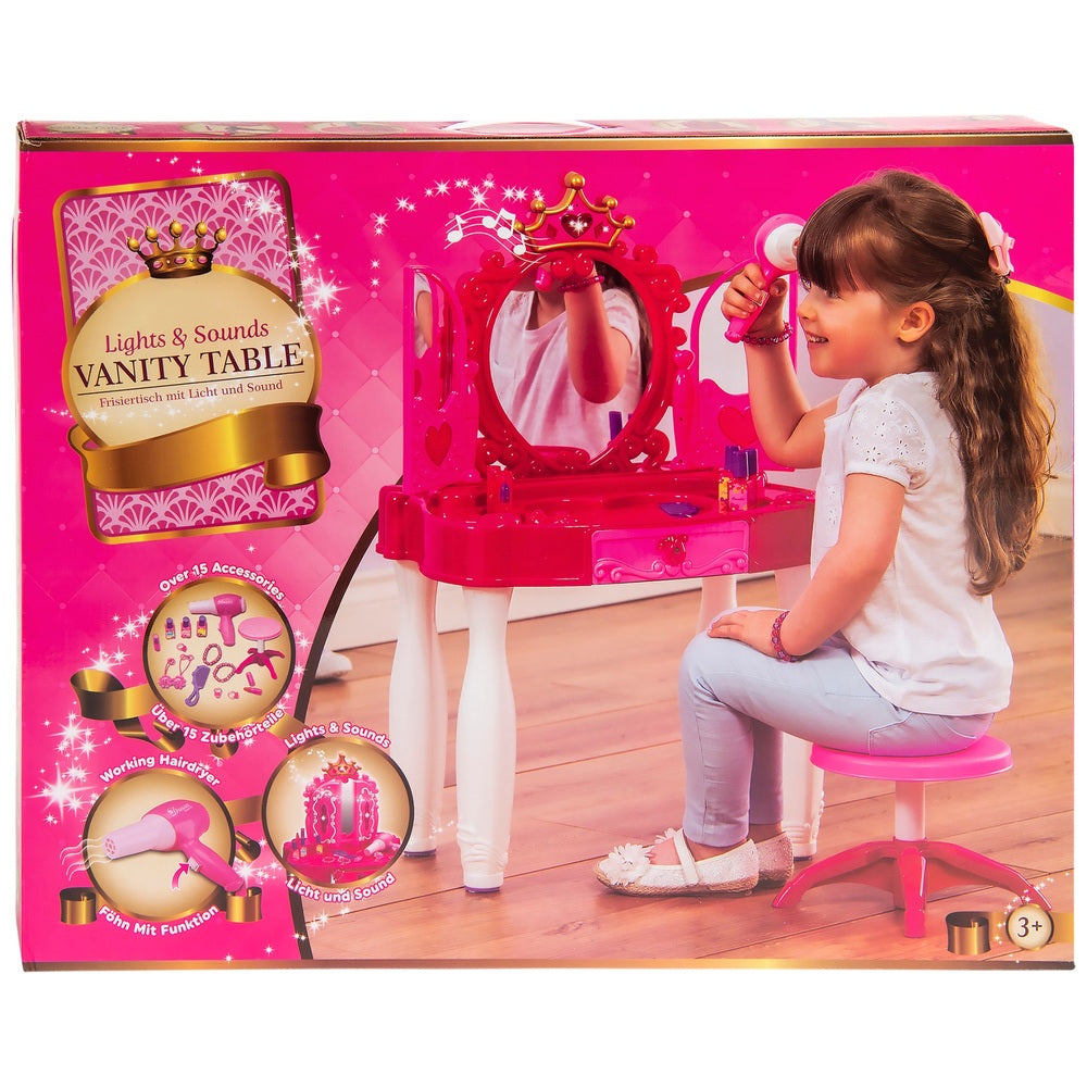 Light & Sounds Vanity Table