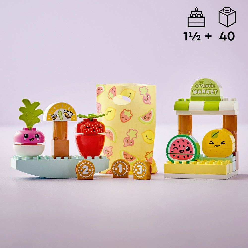 Lego® Duplo® My First Organic Market 10983 Building Toy Set (40 Pieces)