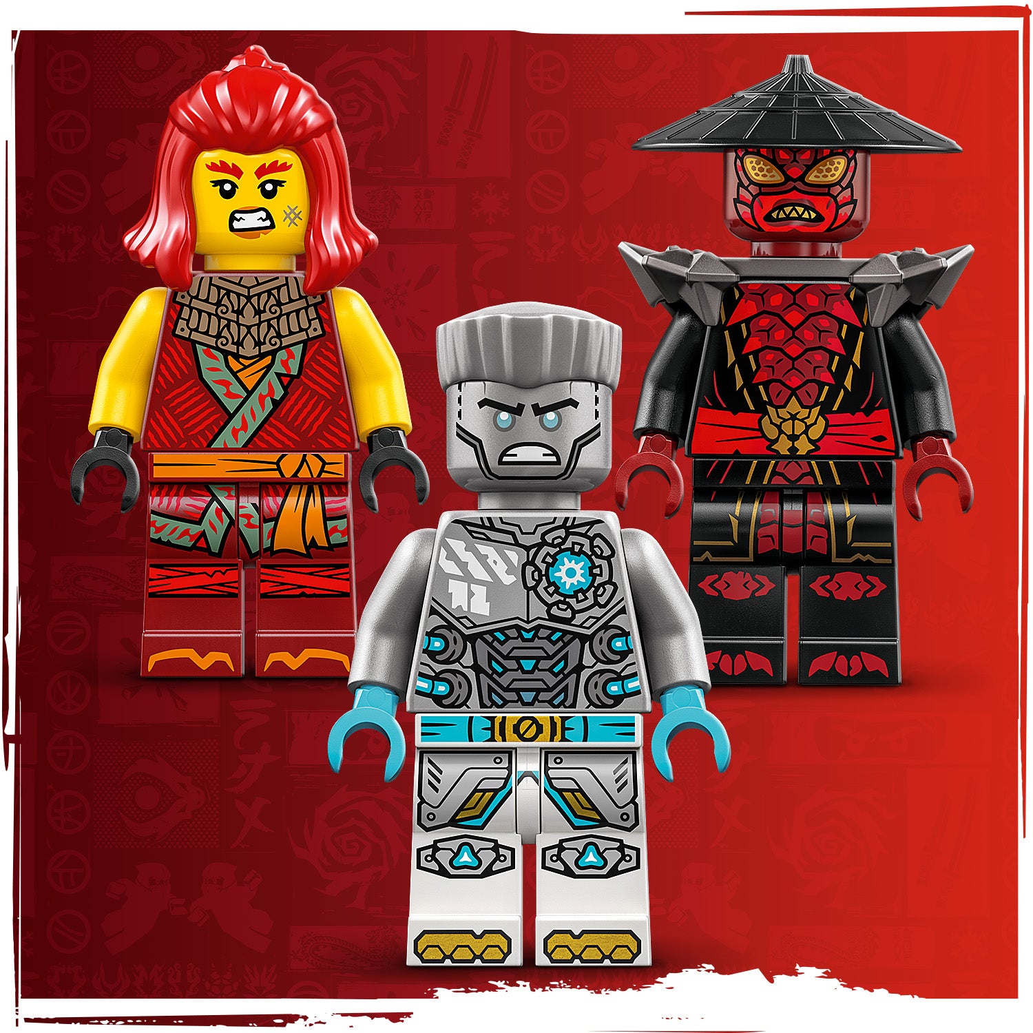Lego Ninjago Zane’s Battle Suit Mech - Ninja Toy With 3 Minifigures  71827