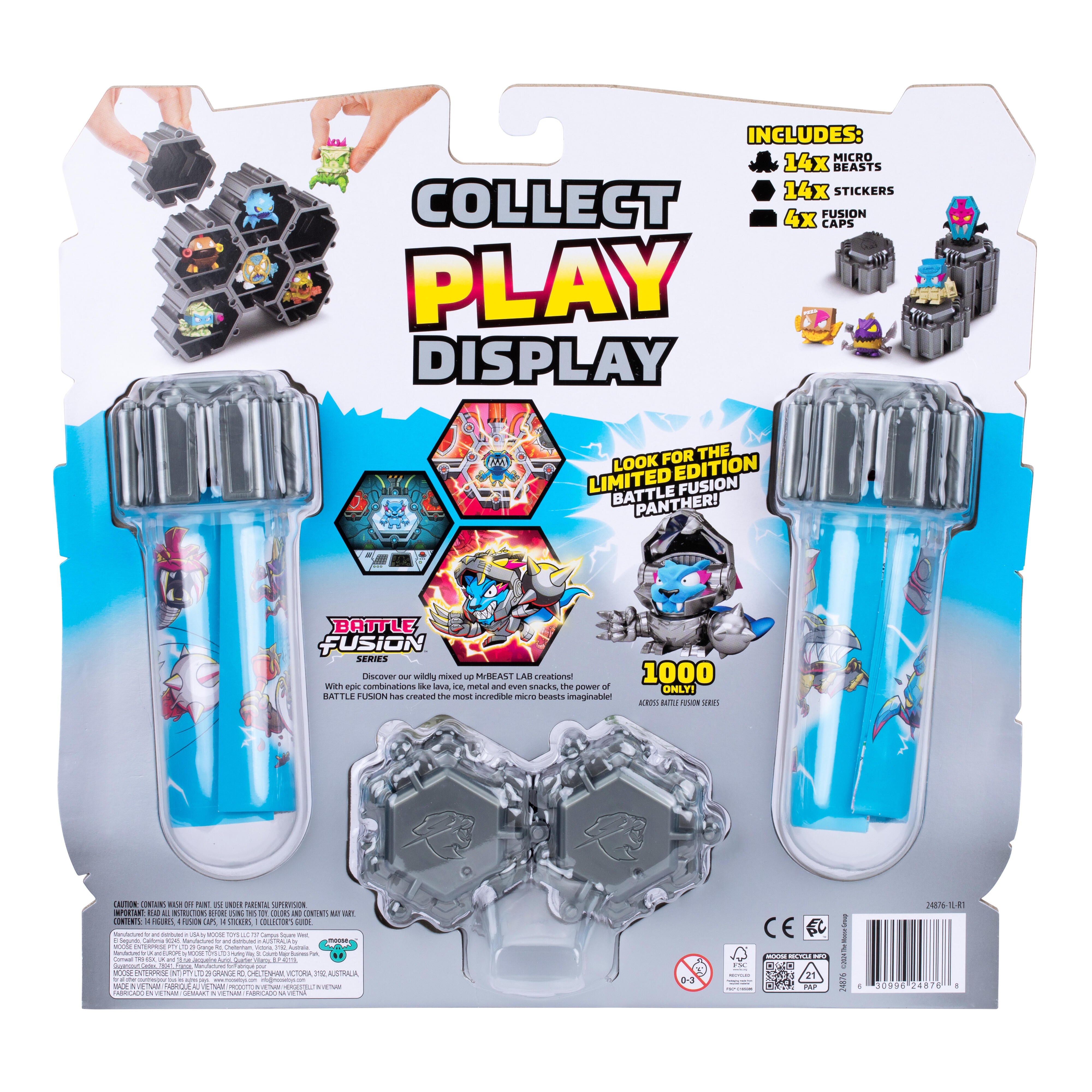 Mrbeast Lab Swarms Battle Fusion Series Mega Lab 14 Pack Assortment