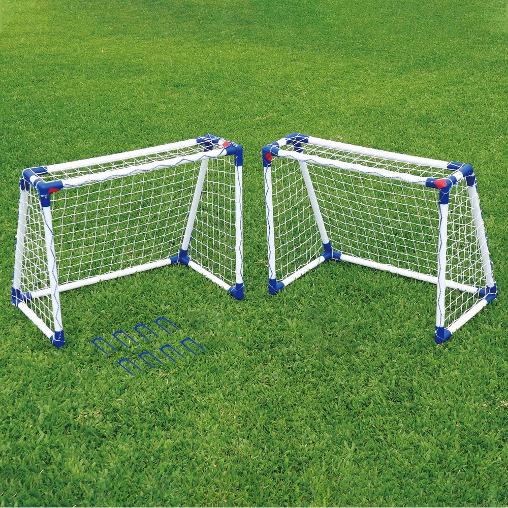 2 Junior Soccer Goal Set