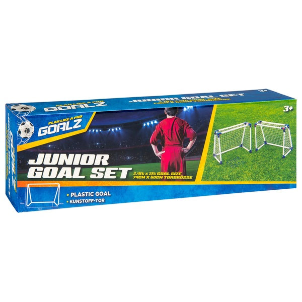 2 Junior Soccer Goal Set