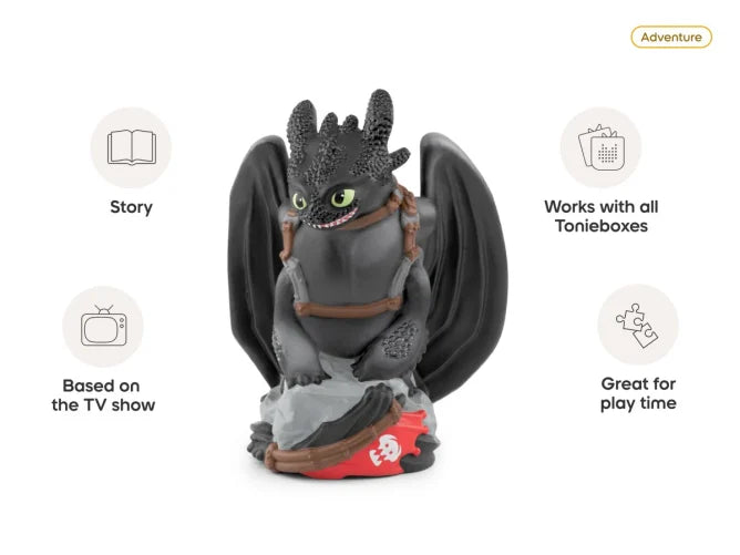 Tonies Dreamworks How To Train Your Dragon Toothless