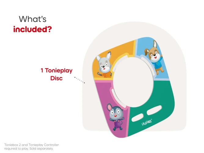 Tonies Tonieplay Lalalinos: Your Day In Bumbaloo!