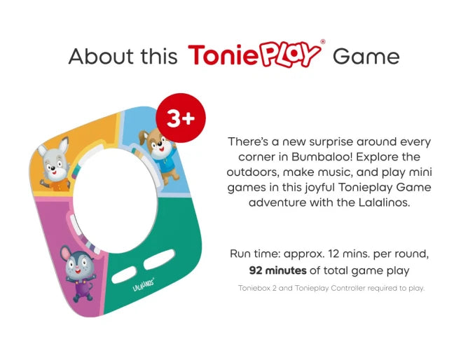 Tonies Tonieplay Lalalinos: Your Day In Bumbaloo!