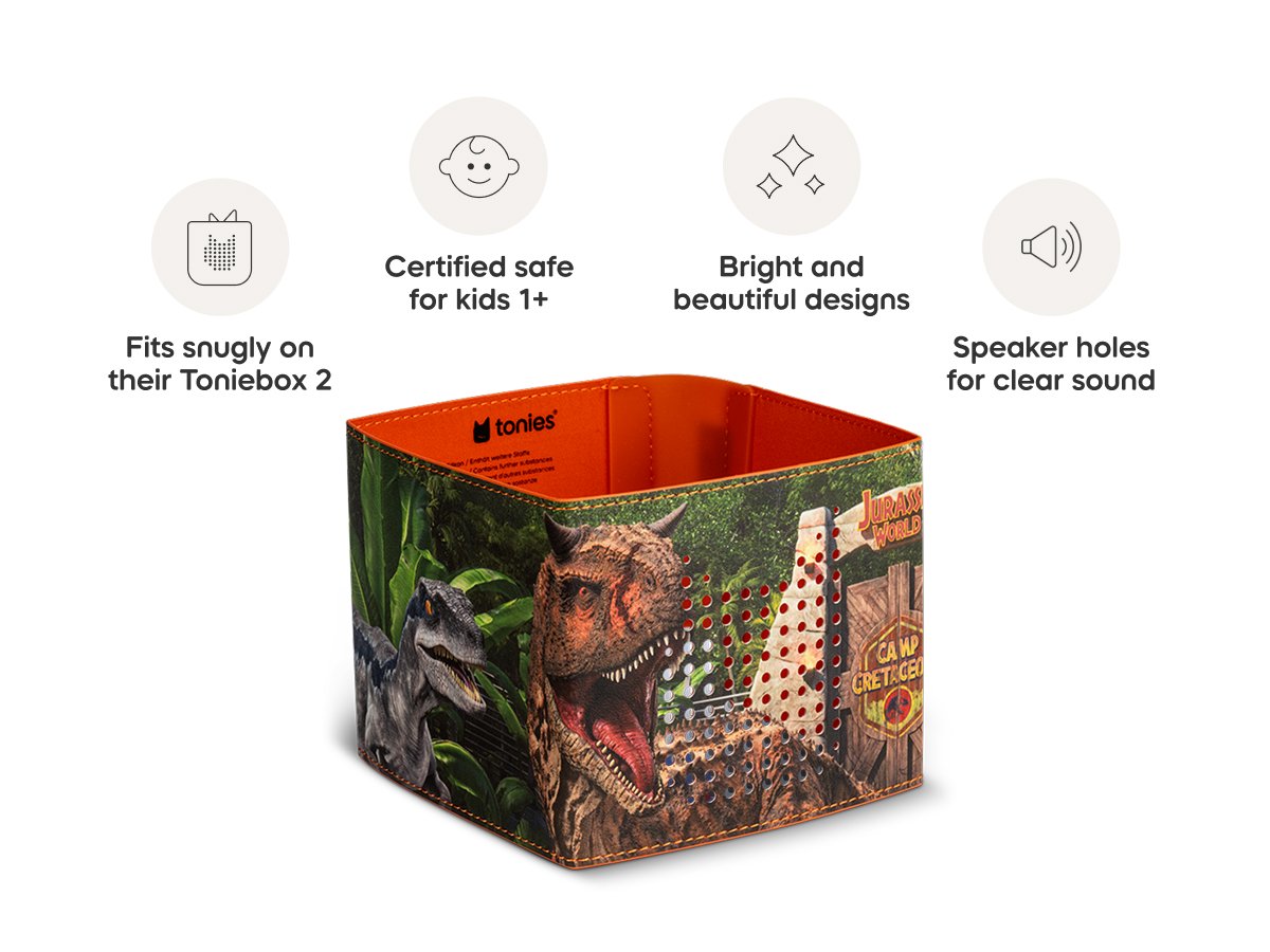 Jurassic World Toniebox 2 Sleeve