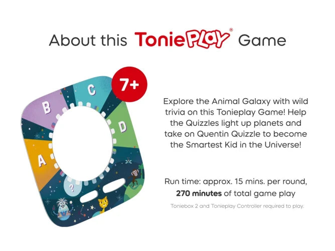 Tonies Tonieplay The Quizzles: All About Animals