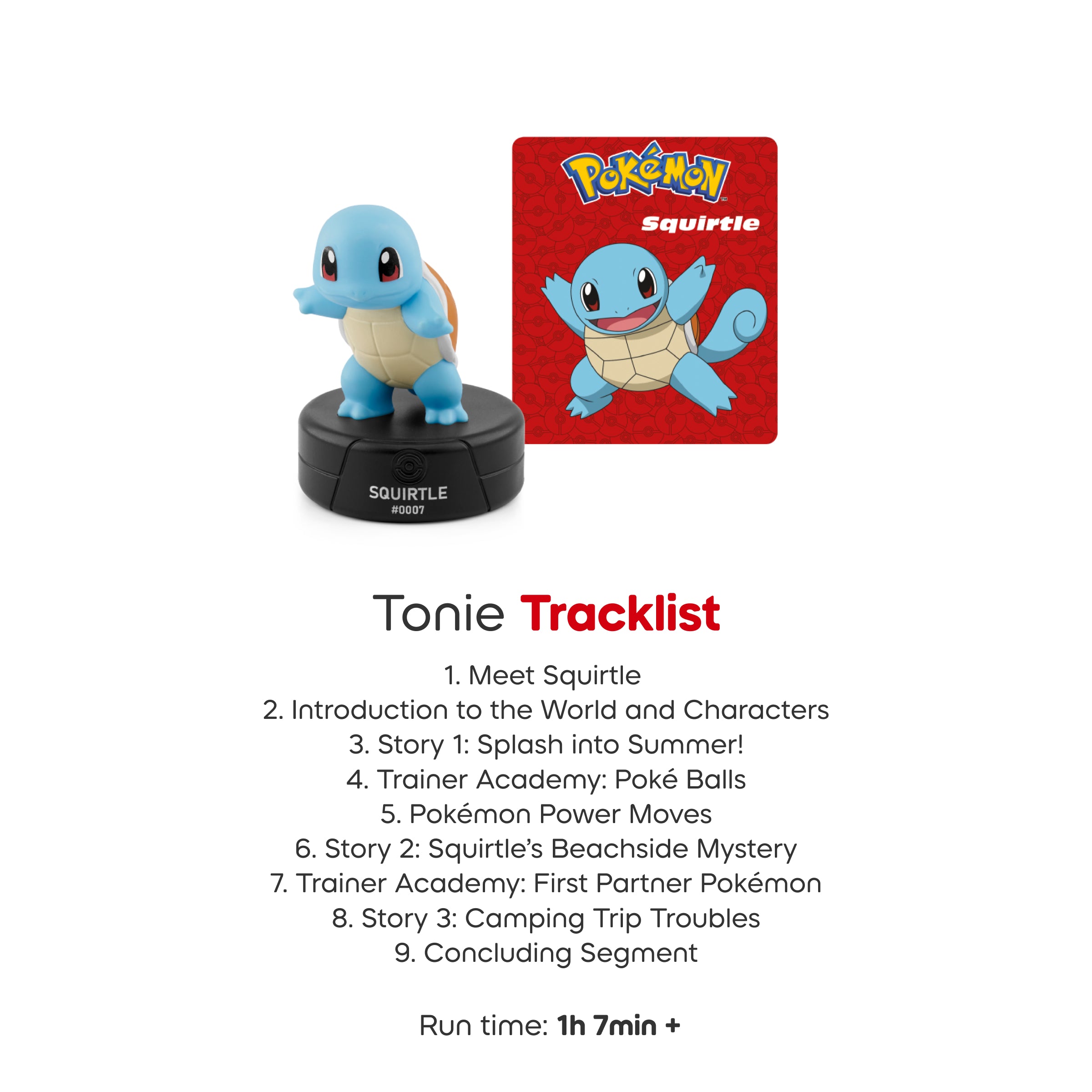 Tonies Pokémon Squirtle  Tonie Figure Audio Character
