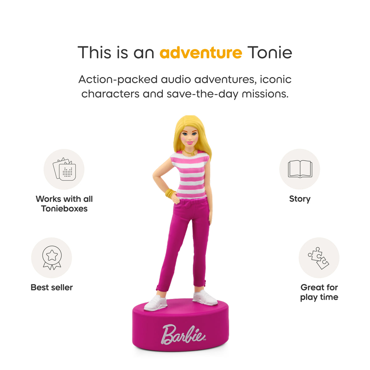 Tonies Barbie: You Can Be Anything Audio Classic Tonie Character