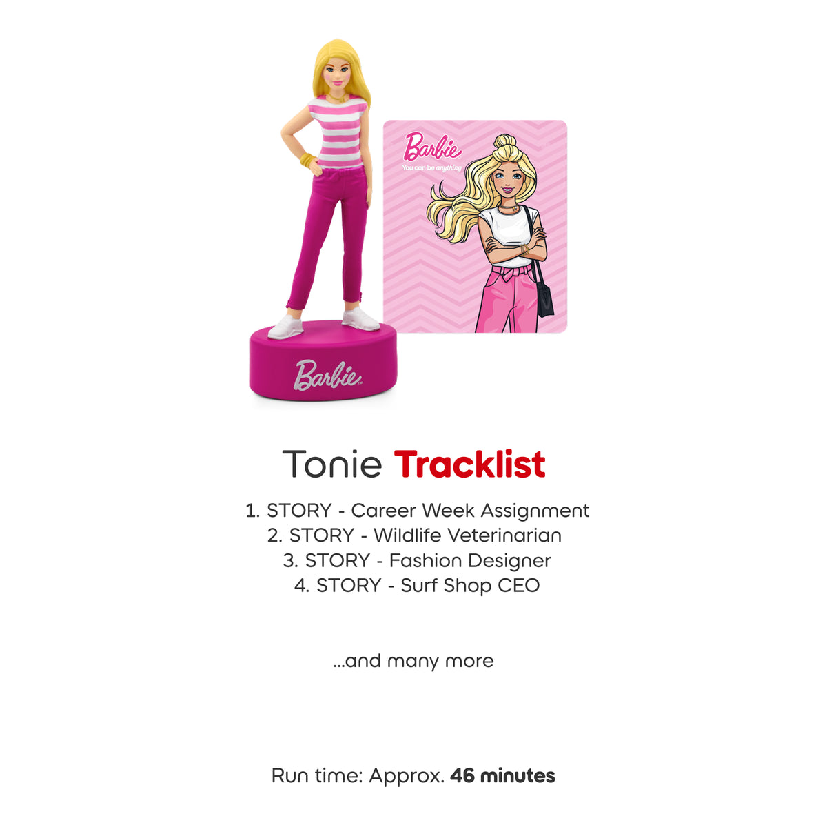 Tonies Barbie: You Can Be Anything Audio Classic Tonie Character