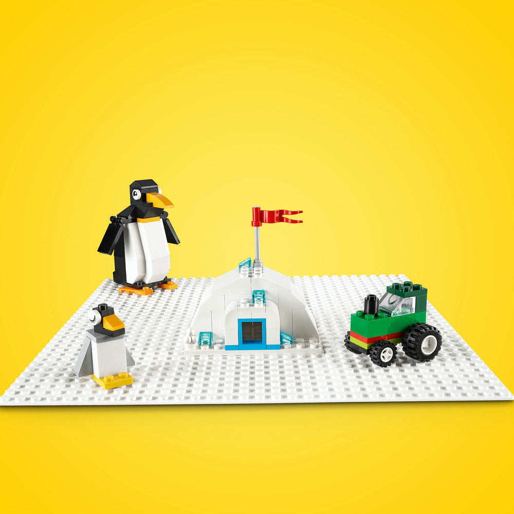 Lego 11026 White Baseplate