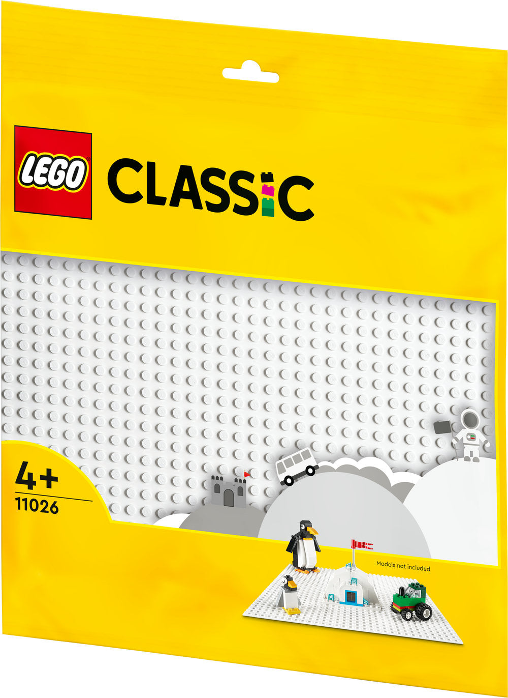 Lego 11026 White Baseplate