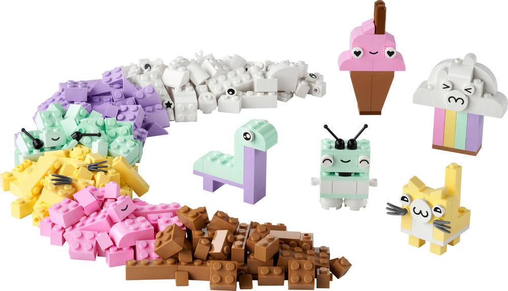 Lego® Classic Creative Pastel Fun 11028 Building Toy Set (333 Pieces)