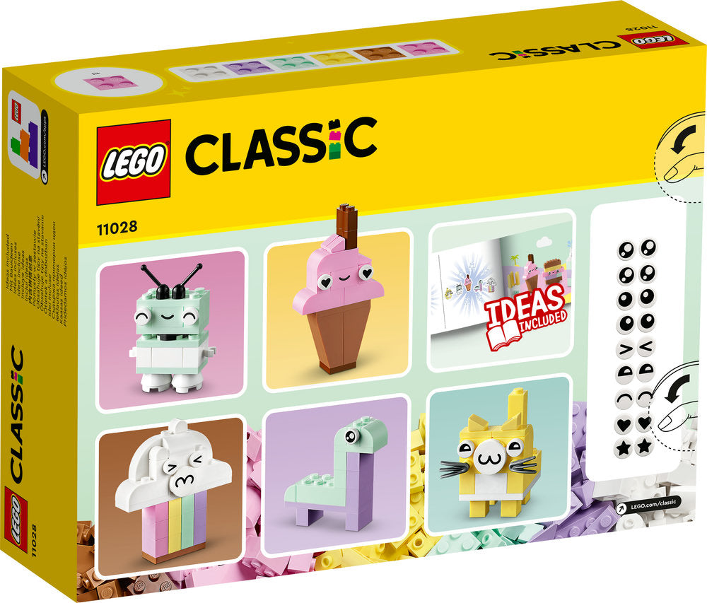 Lego® Classic Creative Pastel Fun 11028 Building Toy Set (333 Pieces)