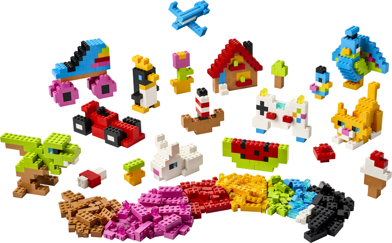Lego Classic Creative Colourful Bricks Set 11045