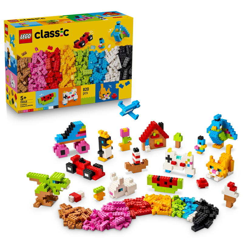 Lego Classic Creative Colourful Bricks Set 11045